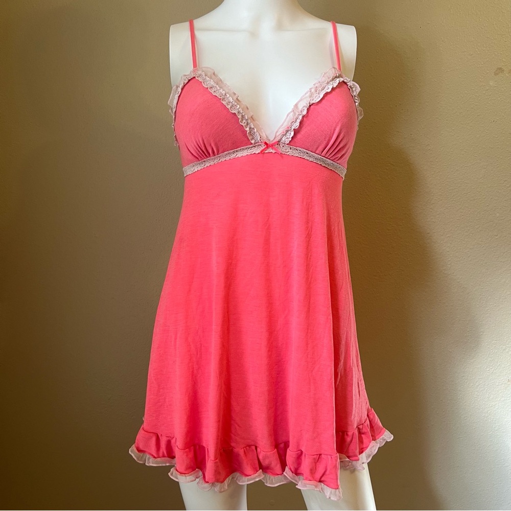 Victoria’s Secret peach pink night slip dress size Small